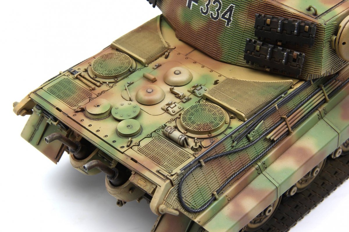 Meng modèle TS-031 char lourd allemand Sd.Kfz.182 King Tiger (tourelle Henschel) 1/35 – image 6