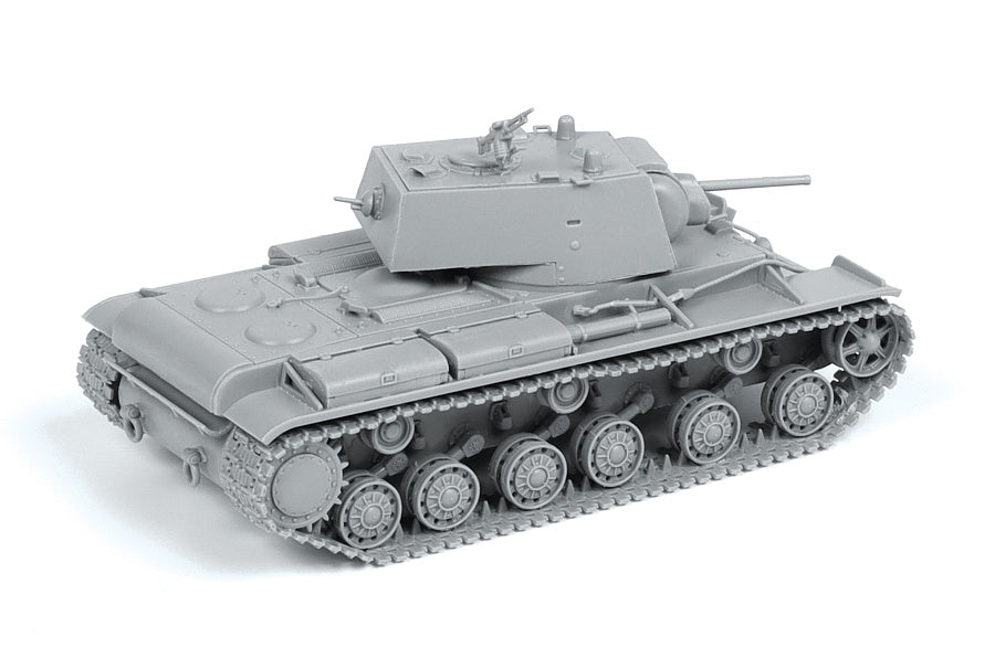 Zvezda 5070 KV-1 Char lourd soviétique Seconde Guerre mondiale 1/72 – immagine 5