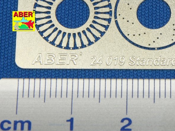 Disques de frein percés standard Aber 24019, diamètre 14 mm (1/24) – image 3