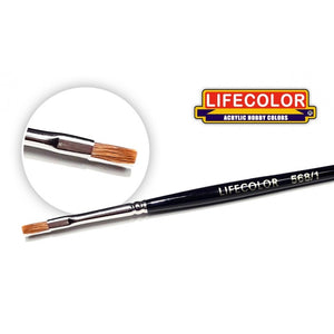 Brosse plate en poils de martre Lifecolor TA568/1 1