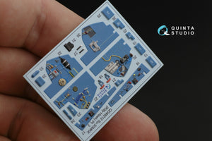 Intérieur imprimé en 3D et coloré sur papier décalcomanie Quinta Studio QD48212 Su-30MKK (KittyHawk) 1/48 – image 7