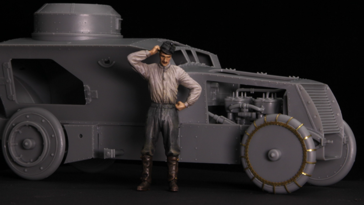 Copper State Models F35-016 Mécanicien de véhicule blindé austro-hongrois 1/35