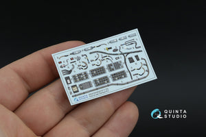 Quinta Studio QD+32252 F-15C PAD - Intérieur imprimé en 3D et coloré, amélioré et décoré (Tamiya) (avec pièces en résine imprimées en 3D) 1/32 – Bild 5