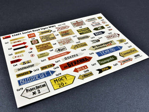 MiniArt 35601 SIGNALISATIONS ROUTIERS SOVIÉTIQUES WW2 1/35 – Bild 3