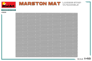 MiniArt 49019 PISTE D&amp;#39;ATTERRISSAGE MARSTON MAT avec BARILS 1/48 – immagine 4