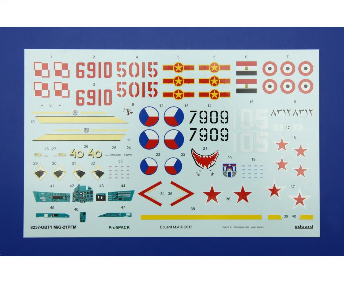 Eduard 8237 MiG-21PFM 1/48  – Bild 12