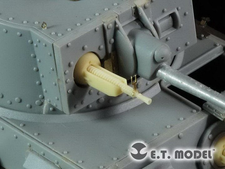 Maquette ET EA35-073 de la mitrailleuse allemande ZB-37 de calibre 38(t) pour maquette DRAGON au 1/35 
