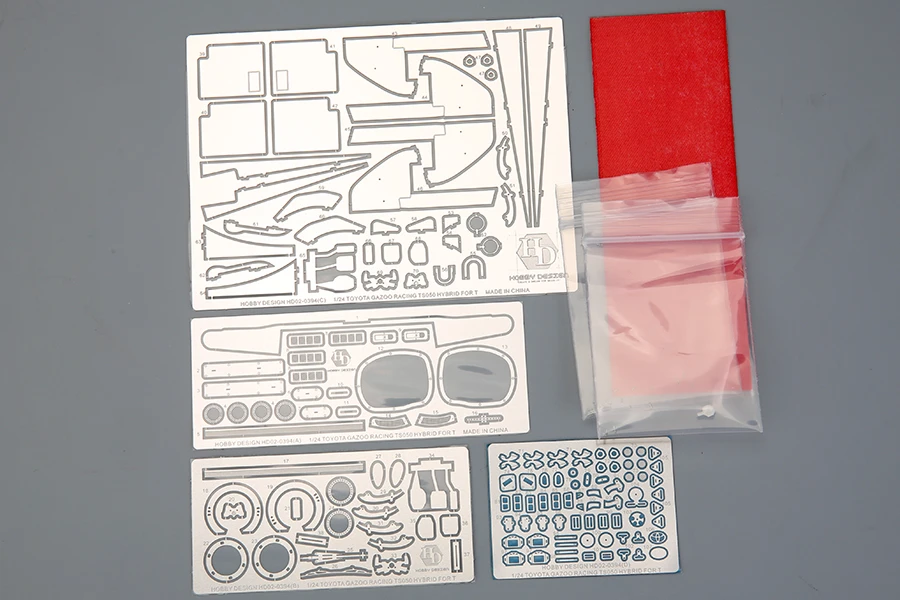 Hobby Design HD02-0394 Toyota Gazoo Racing TS050 Hybrid - Detail-Up Set For Tamiya 24349 1/24 – zdjęcie 2