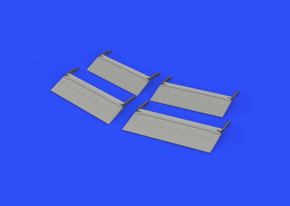 Volets d&amp;#39;atterrissage Eduard 648520 P-38F/G 1/48 TAMIYA  – immagine 2