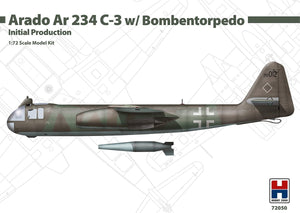 Hobby 2000 72050 Arado Ar 234 C-3 avec Bombentorpedo Production initiale - Dragon 1/72