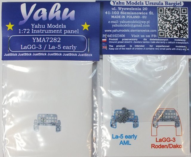 Yahu YMA7282 LaGG-3 &amp;amp; La-5 précoce (Roden / AML) 1/72