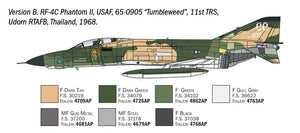 Italeri 1477 RF-4 C/E Phantom II 1/72