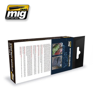 Munitions Mig 7108, couleurs intérieures, chars allemands, 6 x 17 ml – image 2