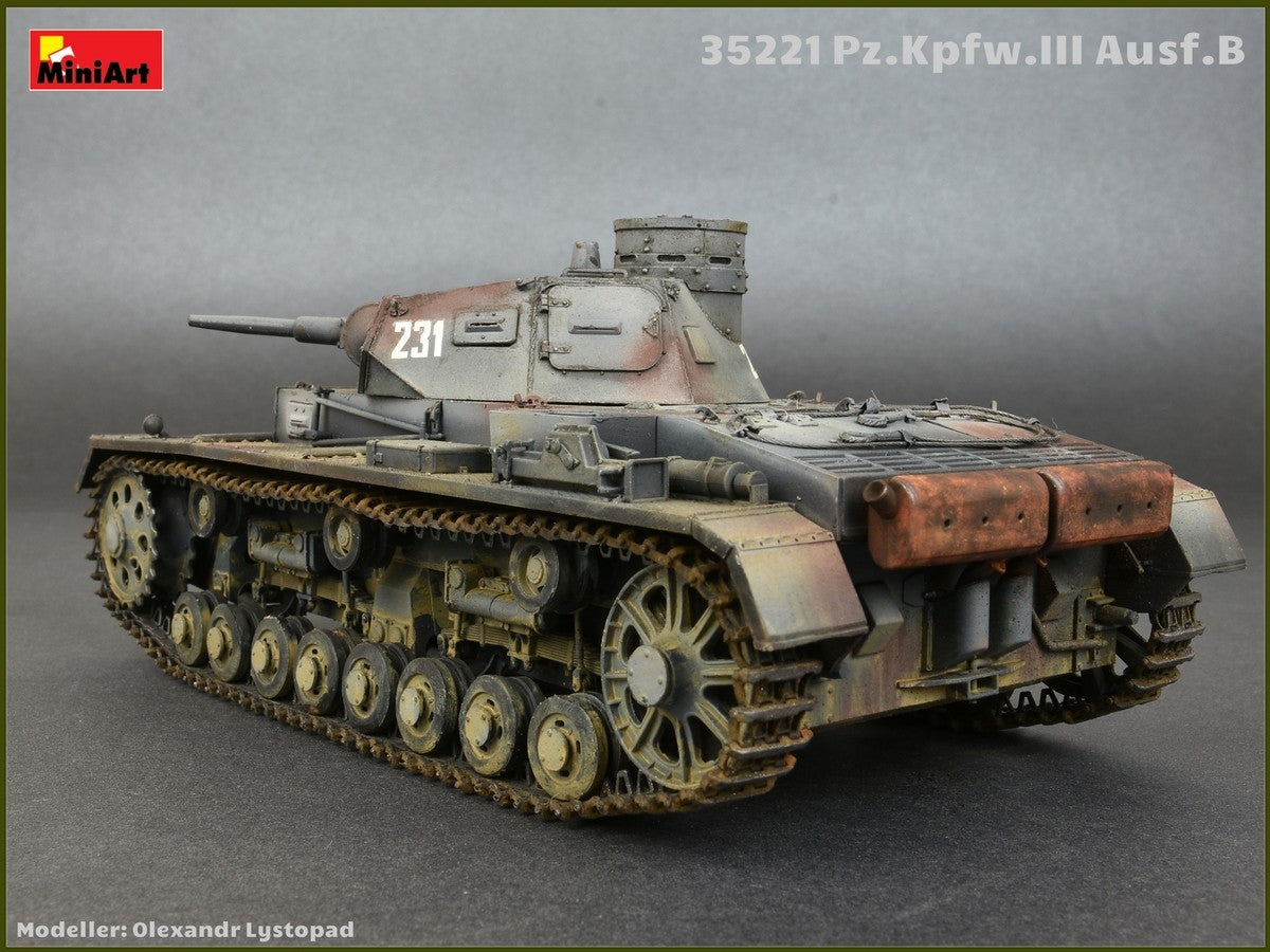 MiniArt 35221 Pz.Kpfw.III Ausf.B avec équipage 1/35 – image 10