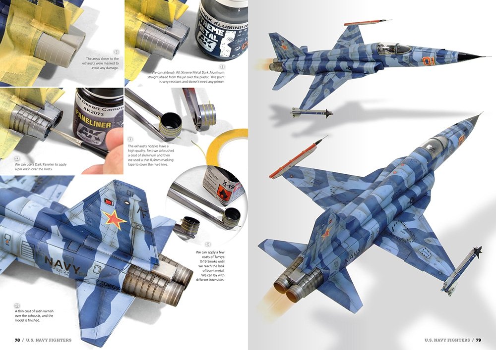 AK Interactive AK278 USN LEGENDARY JETS (Anglais) – Bild 3