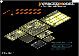 Maquette Voyager PE35637 Char de combat principal russe moderne T-64A Mod.1981 (lance-fumigènes inclus) (Pour TRUMPETER 01579) 1/35  – immagine 2