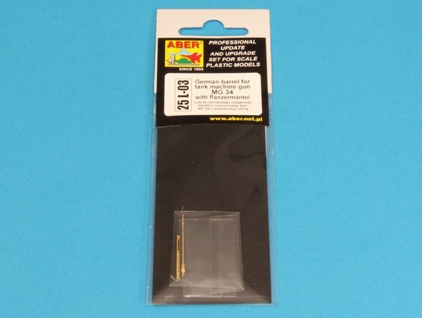 Aber 25L-03 Canon tourné pour mitrailleuse de char allemande MG34 (1/25) – immagine 7