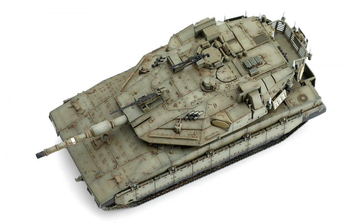 Maquette Meng 72-006 Char de combat principal israélien Merkava Mk.4M avec système de protection active Trophy, échelle 1/72 – image 8