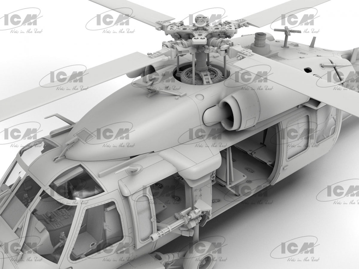 ICM 48360 MH-60L Black Hawk Hélicoptère des forces spéciales américaines 1/48 – image 7