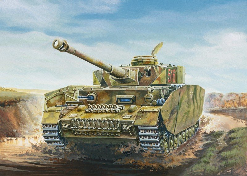 Italeri 6486 Sd.Kfz.161/2 Pz.Kpfw.IV Ausf.H (1/35)