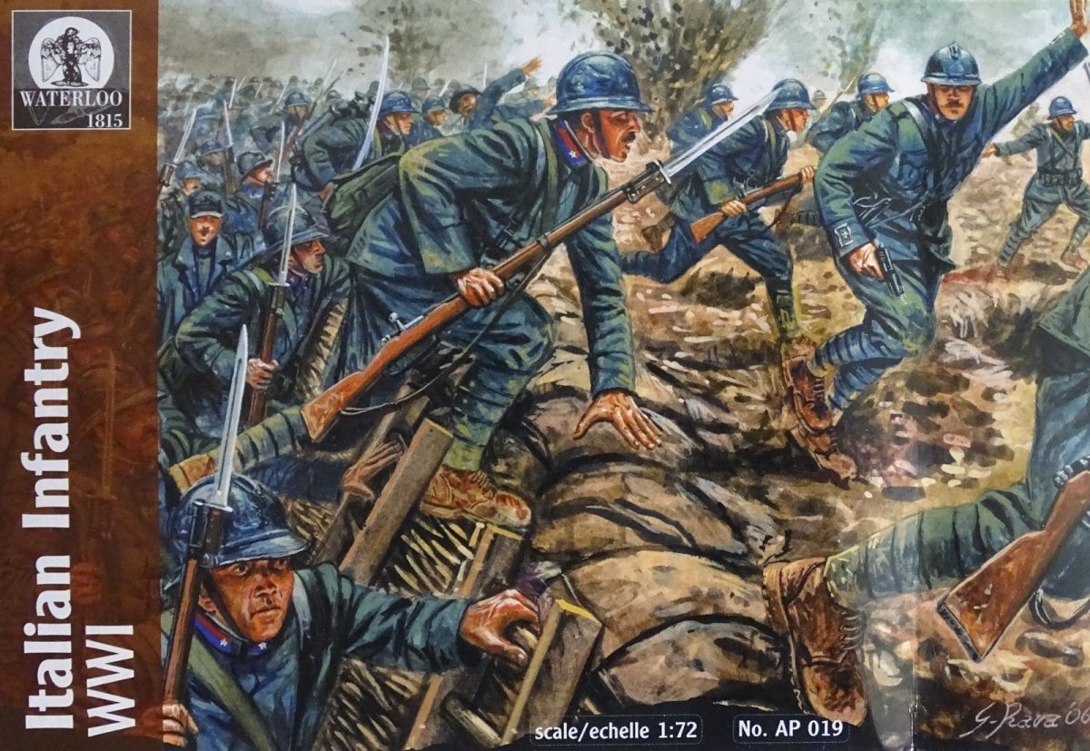Waterloo 1815 AP019 Infanterie italienne Première Guerre mondiale (1/72)