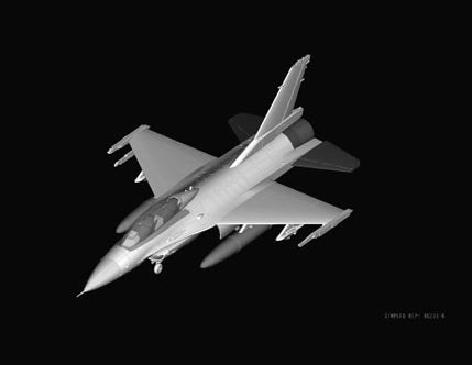 Hobby Boss 80273 F-16B Fighting Falcon 1/72 – immagine 4