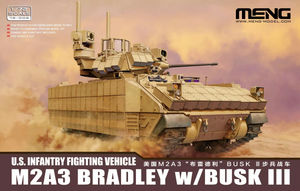 Maquette Meng 72-005 M2A3 Bradley avec BUSK III 1/72