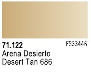 Vallejo 71122 Beige désert 686