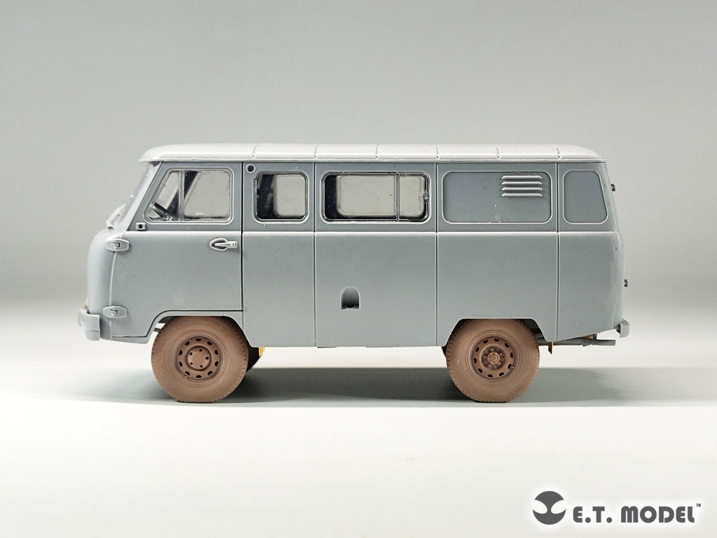 ET Model P35-115 Fourgon militaire russe UAZ 3909 Roues affaissées Pour ZVEZDA 3644 1/35 – imagen 9