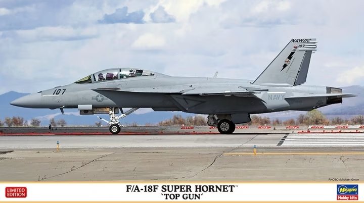 Hasegawa 02404 F/A-18F Super Hornet « Top Gun » 1/72