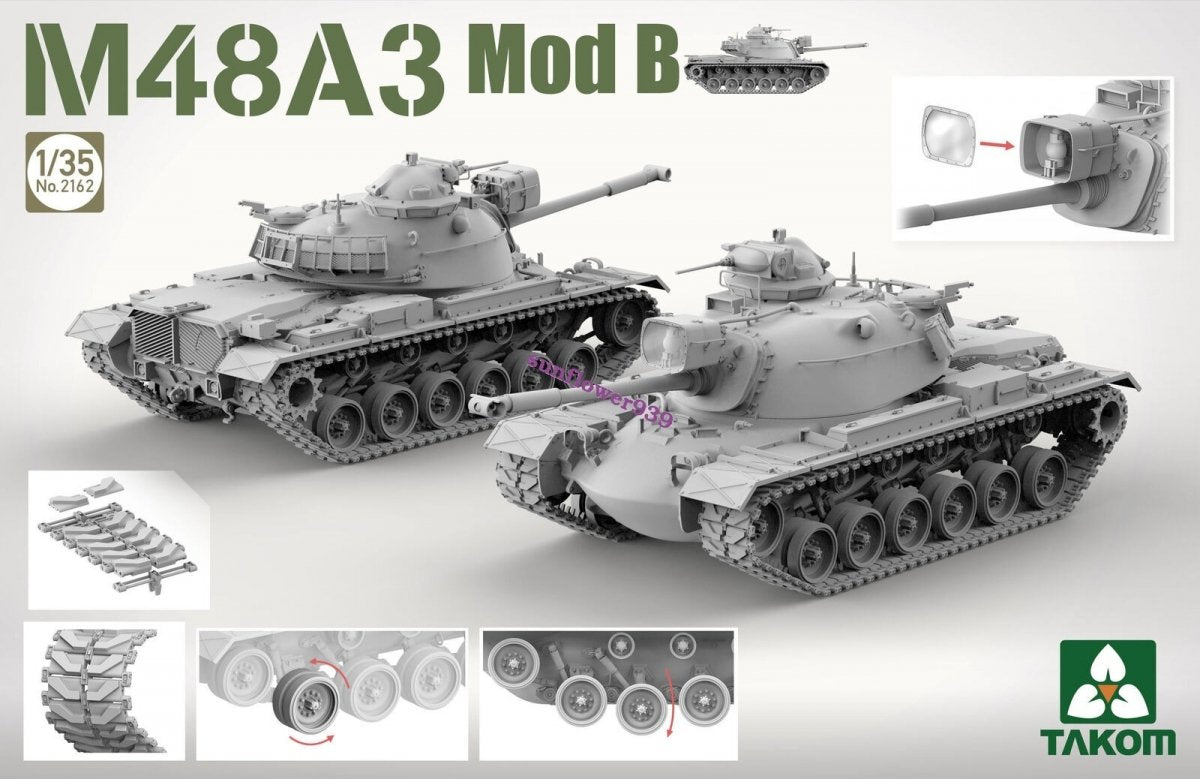 Takom 2162 M48A3 Mod B 1/35  – image 2