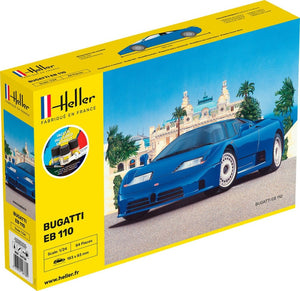 Heller 56738 KIT DEMARRAGE BUGATTI EB 110 1/24 – immagine 2