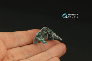 Intérieur imprimé en 3D et coloré sur papier décalcomanie Quinta Studio QD48334 F4F-4 Wildcat (Tamiya) 1/48 – immagine 9