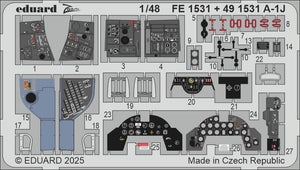 Eduard 491531 A-1J TAMIYA 1/48 – immagine 2