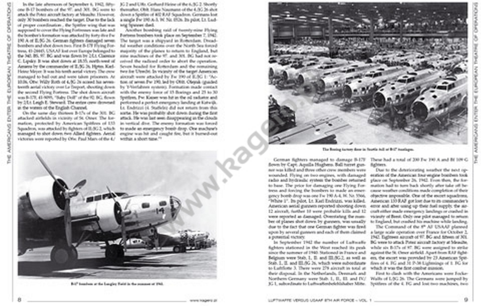 Kagero 12019 Luftwaffe contre USAAF 8th Air Force vol. Je FR – image 3