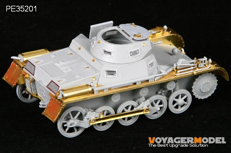 Maquette Voyager PE35201 Panzer I Ausf A Version initiale (pour DRAGON 6289) 1/35 – immagine 4