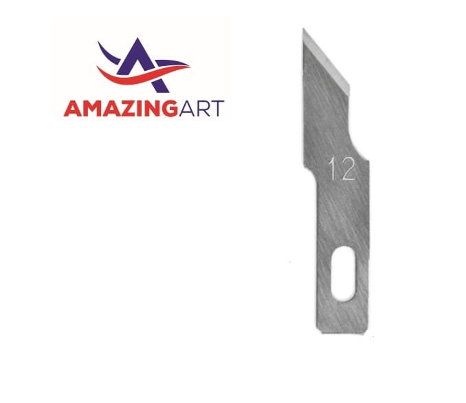 Amazing Art 19892 Replacement Spare Blades #12 (10 Pack)