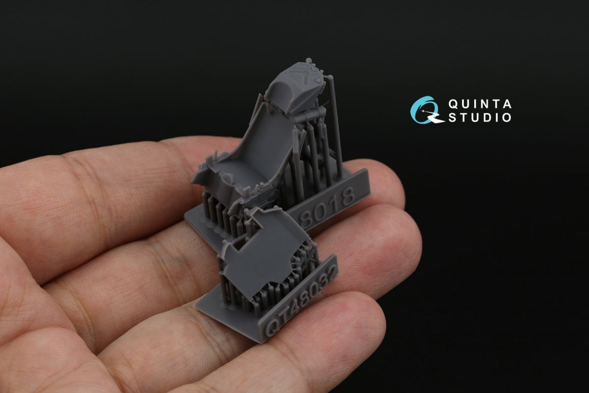 Quinta Studio QD+48409 Su-17UM3 3D-Printed &amp;amp; coloured Interior on decal paper (Hobby Boss) (with 3D-printed resin parts) 1/48 – zdjęcie 7