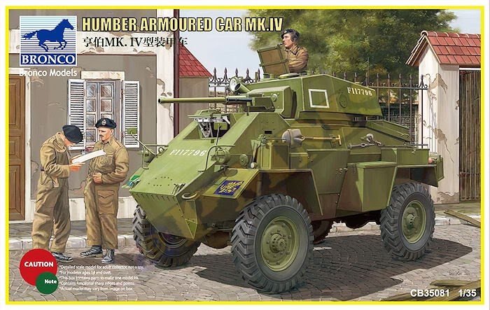 Bronco CB35081 Voiture blindée Humber Mk. IV (1/35)
