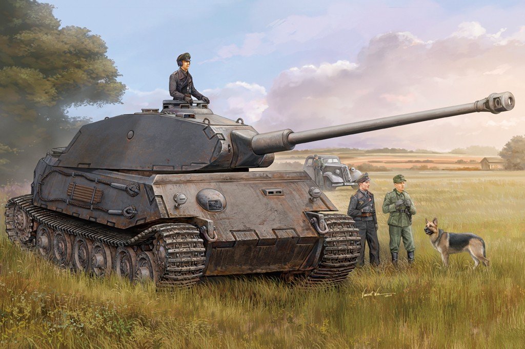 Hobby Boss 82444 allemand VK4502 (P) Vorne (1/35)