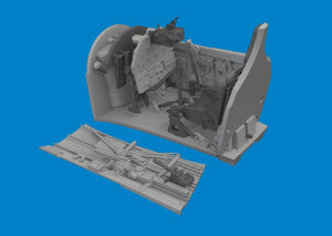 Maquette du cockpit du P-40E Eduard 6481096 (échelle 1/48)