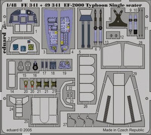 Eduard FE341 EF-2000 Typhoon Monoplace 1/48 Italeri