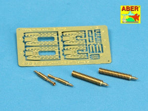 Aber 35L-101 Jeu de 2 canons pour mitrailleuses ZB 37 ​​utilisées sur les chars Pz.35/38(t) (1/35)