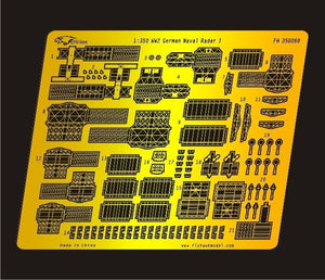 Radar allemand Flyhawk FH350060 de la Seconde Guerre mondiale, échelle 1/350 – immagine 2