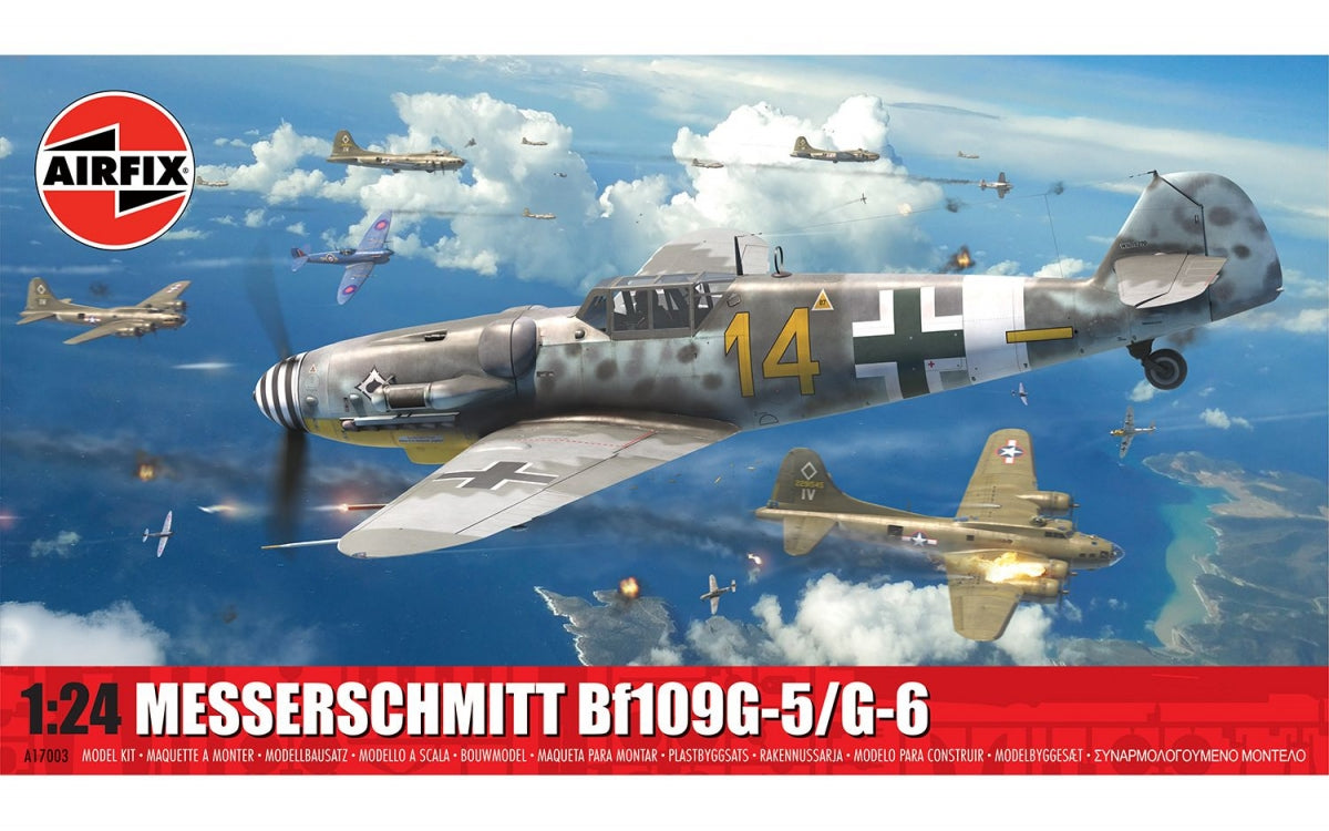 AIRFIX 17003 Messerschmitt Bf109G-5/6 1/24