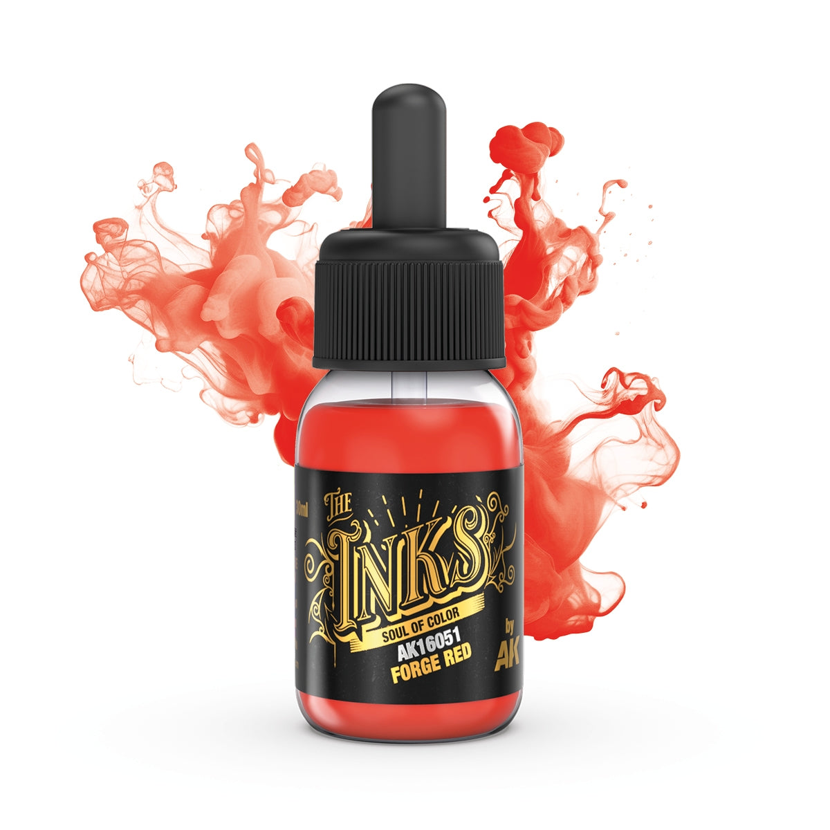 AK Interactive AK16051 FORGE RED – ENCRE 30 ml 