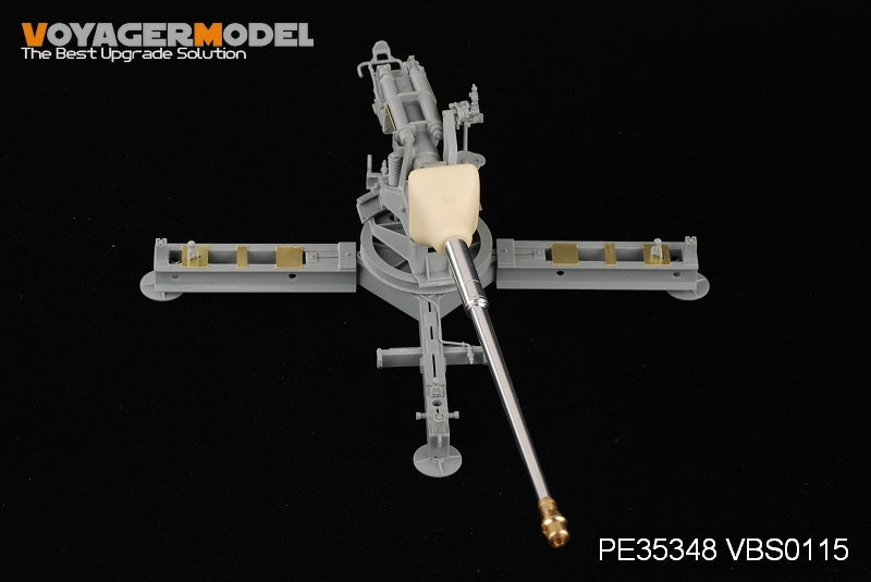 Maquette Voyager PE35348, char allemand PaK 43/3 L/71 de la Seconde Guerre mondiale avec boîte à outils, pour DRAGON 6522 au 1/35 – Bild 12