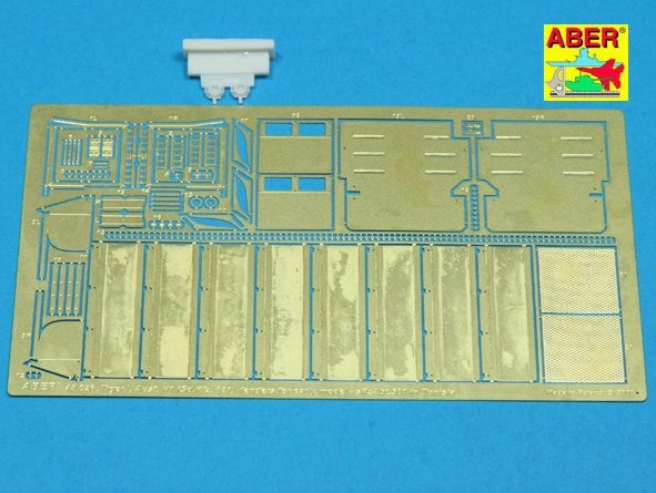 Aber 48026 Tiger I premier modèle - partie 3 - garde-boues pour Afrika Korps (TAM) 1/48 – Bild 3