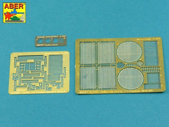 Aber 35K02T Pz.Kpfw. V Ausf.D et A (Sd.Kfz.171) Panther pour Takom 1/35  – immagine 3