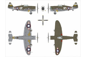 Dora Wings 48055 P-47C-2 Thunderbolt 1/48 – imagen 7